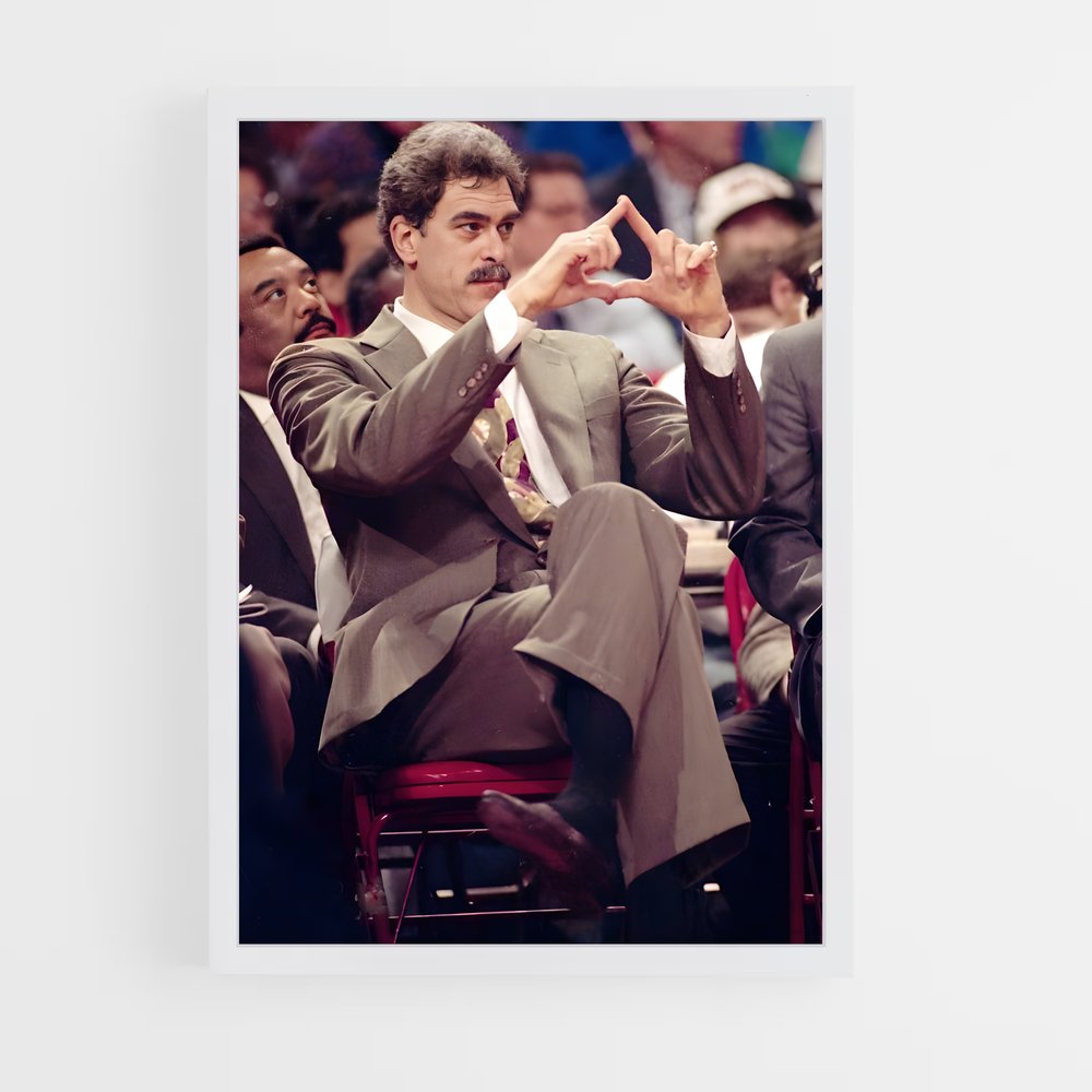 Poster Phil jackson – affiche Basketball (vue 3)